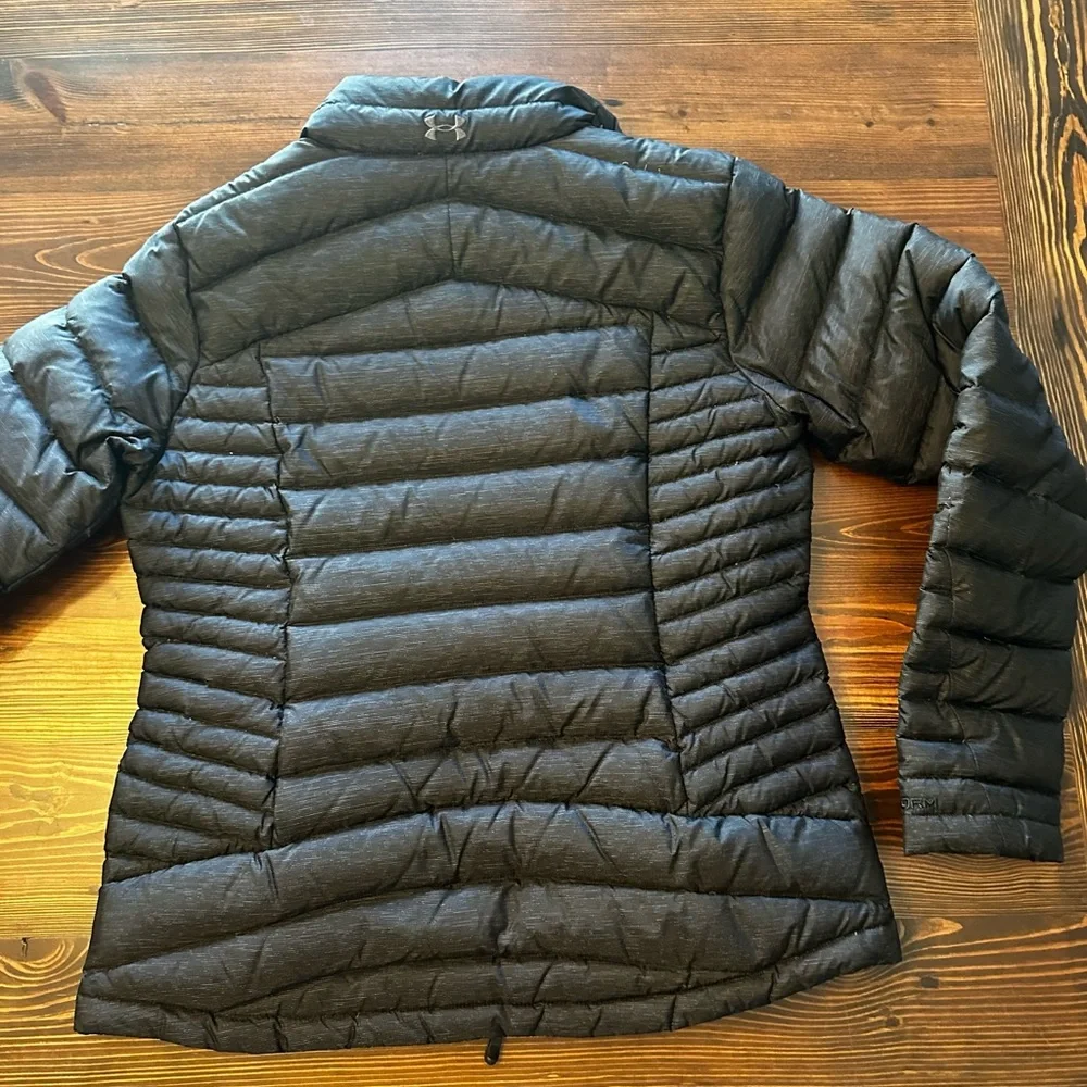 Gray/Black Under Armor Jacket - Picture 3 of 4